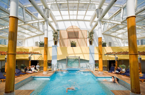 Celebrity Summit, Solarium, Celebrity Summiti Kariibi kruiisid