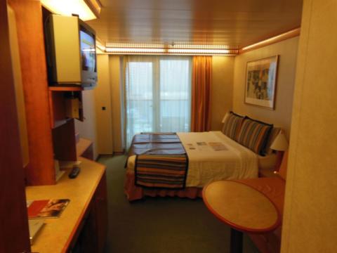 Costa Mediterranea, rõduga kajut